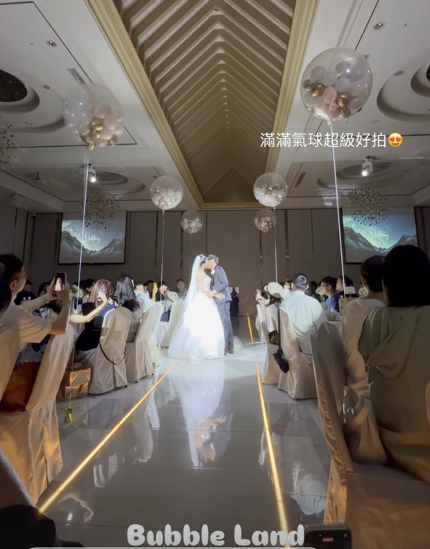 婚禮空爆氣球