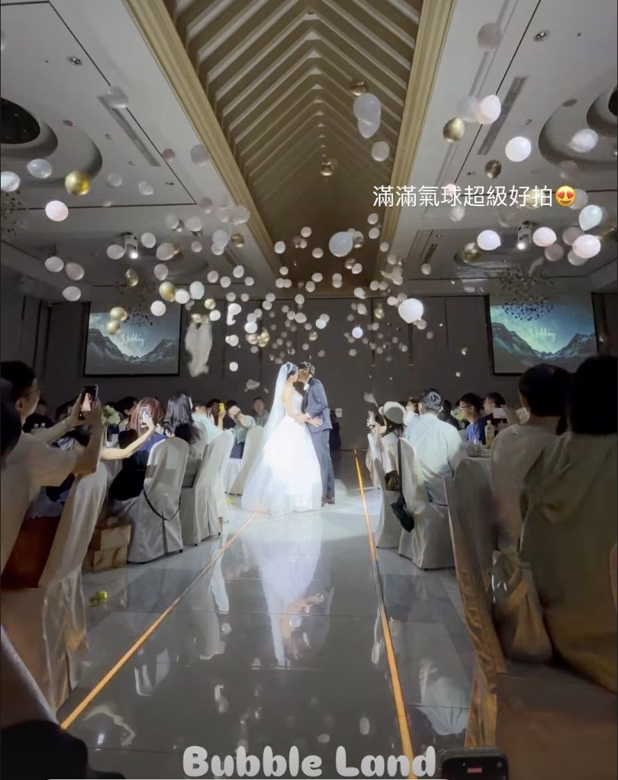 婚禮空爆氣球